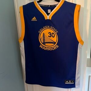 KIDS Adidas Golden State Warriors Jersey Curry #30